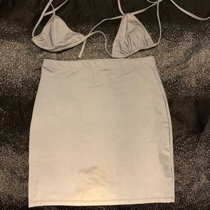 Fashion nova skirt set